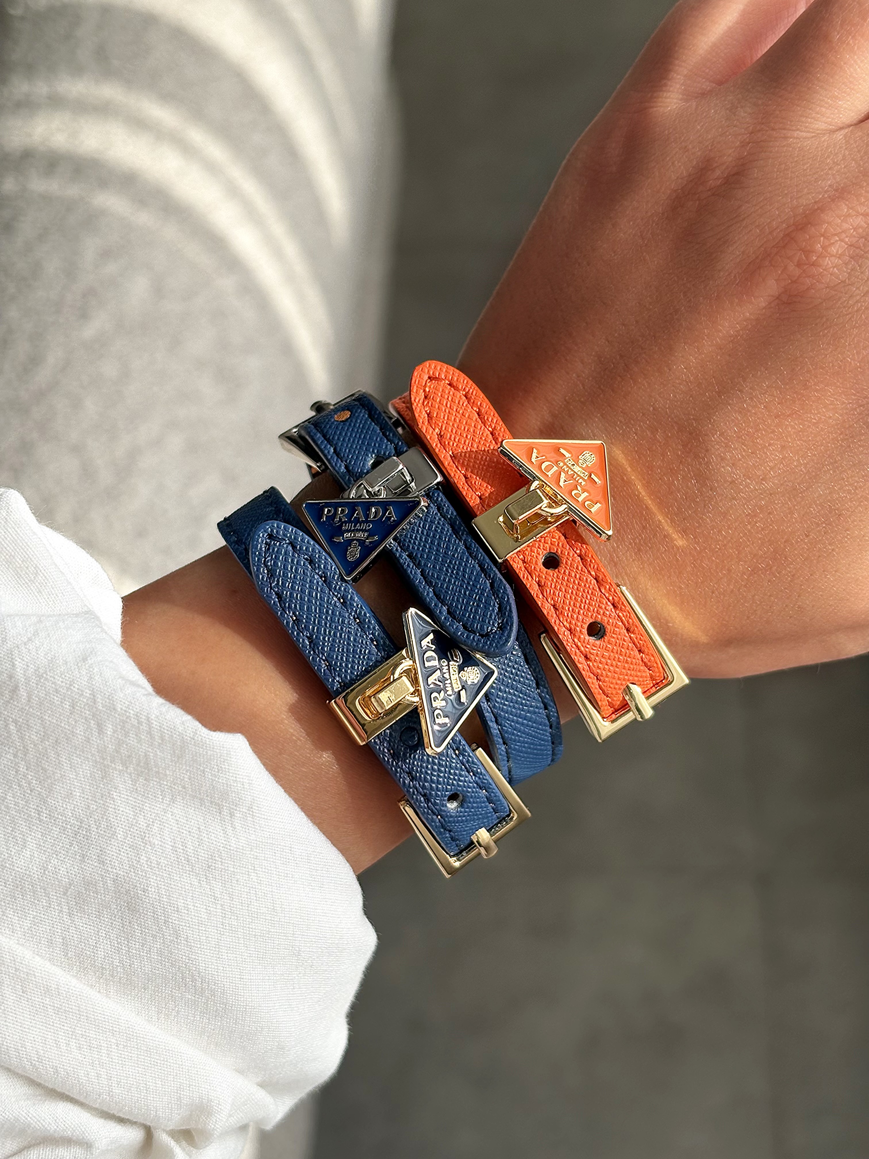 پلاک دستبند پرادا