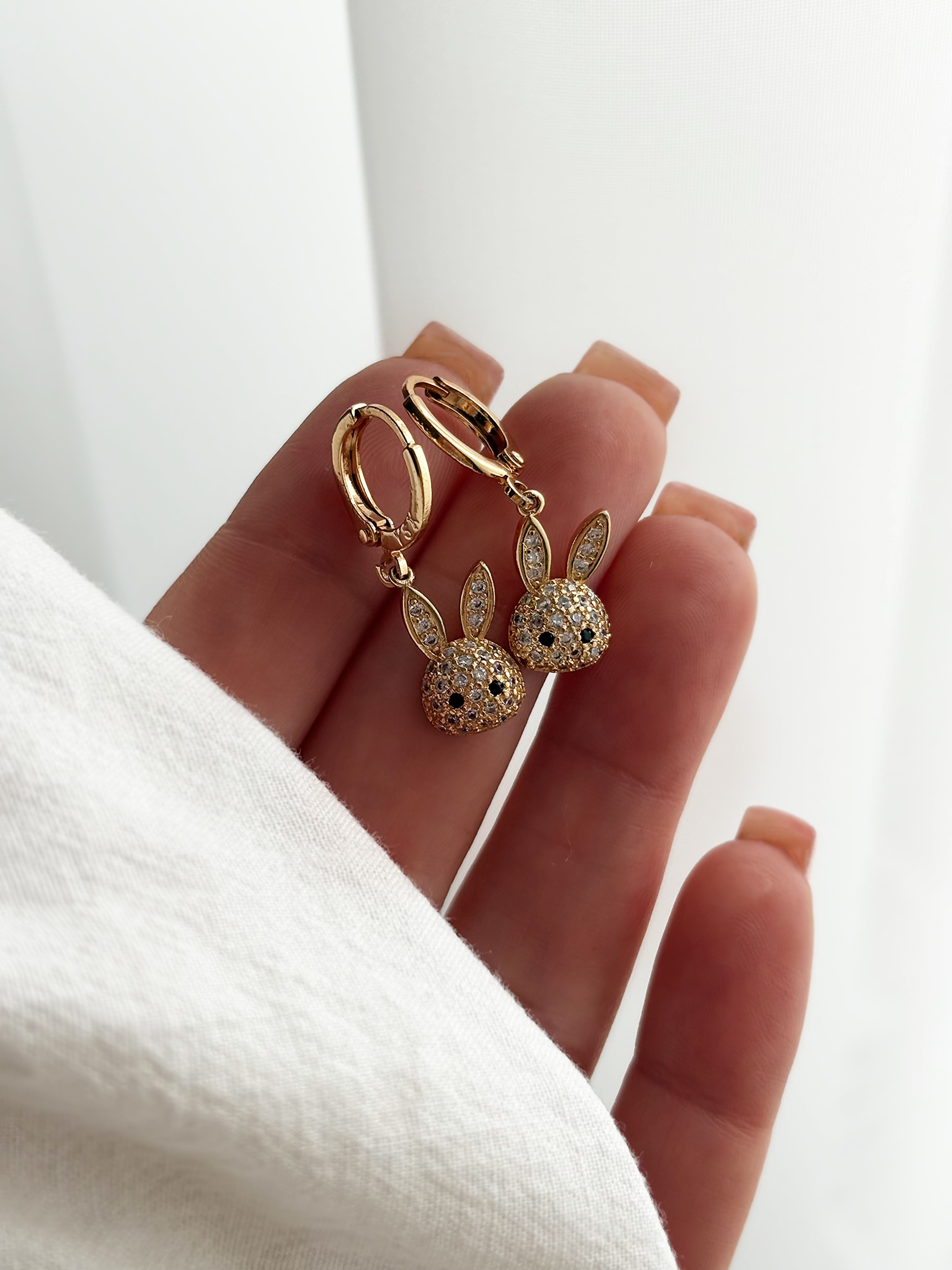 گوشواره زنانه خرگوش