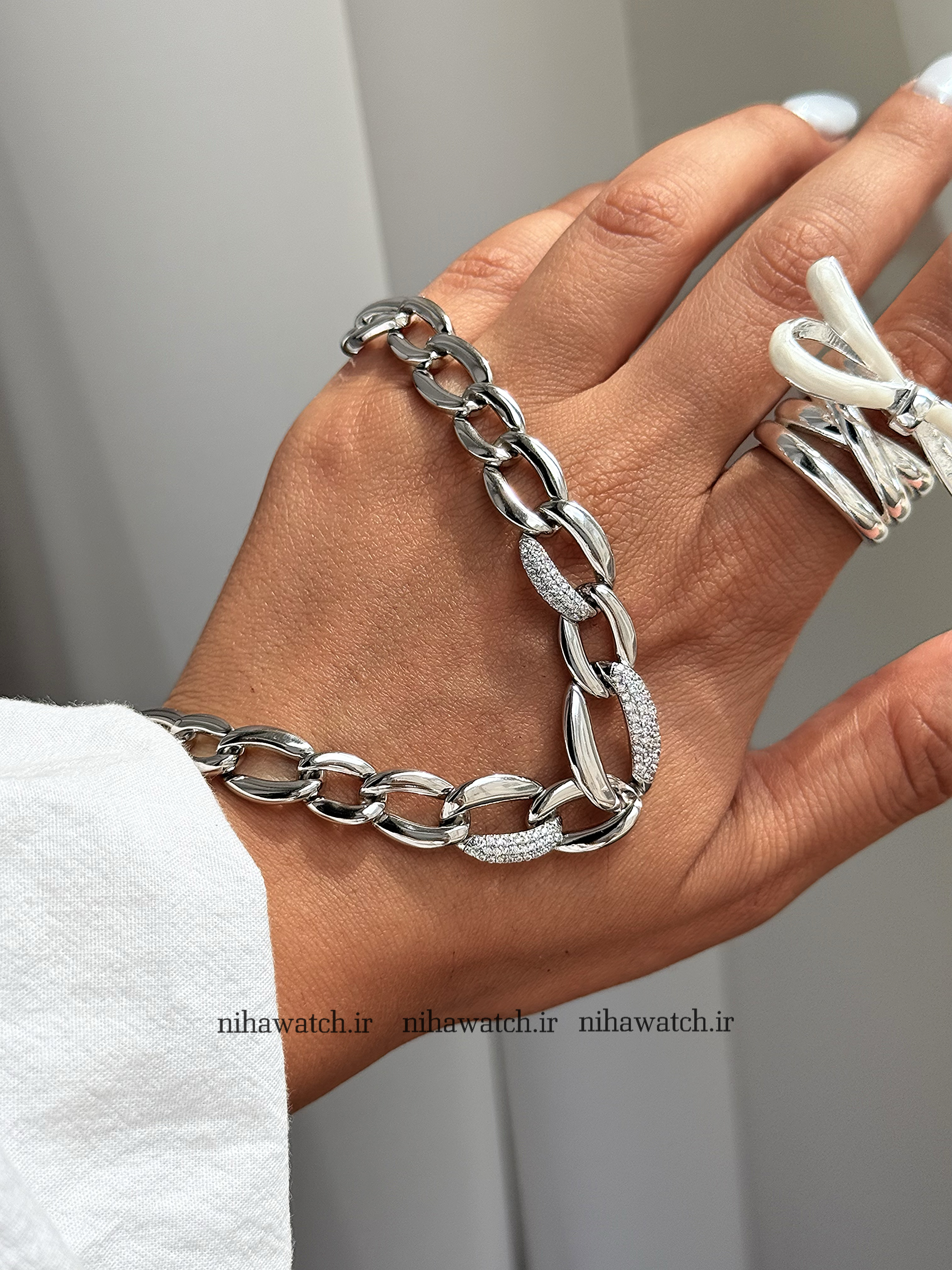 دستبند ژوپینگ کارتیه نگین دار