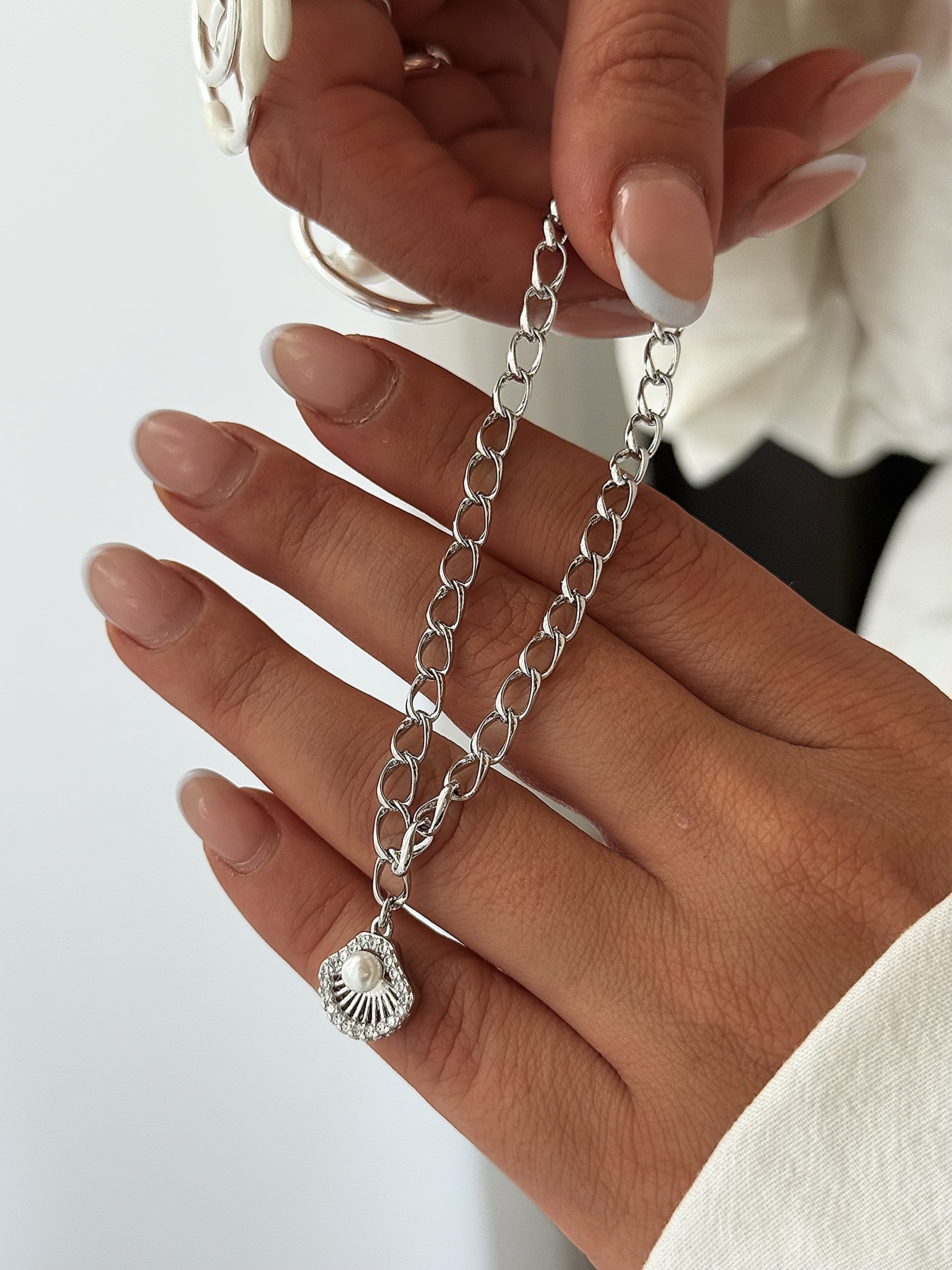 دستبند زنانه صدف ژوپینگ